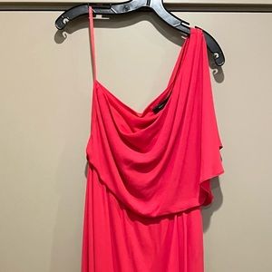 BCBG Off-Shoulder Long Dress
